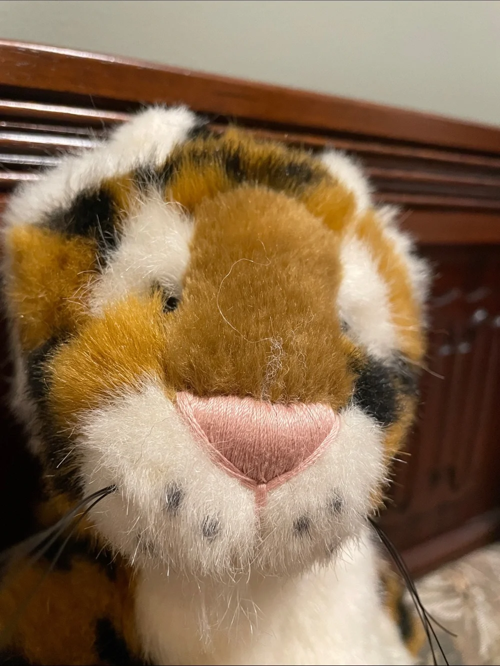 Boyd’s plush tiger cat.